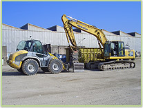 Bagger und Radlader Bagger und Radlader